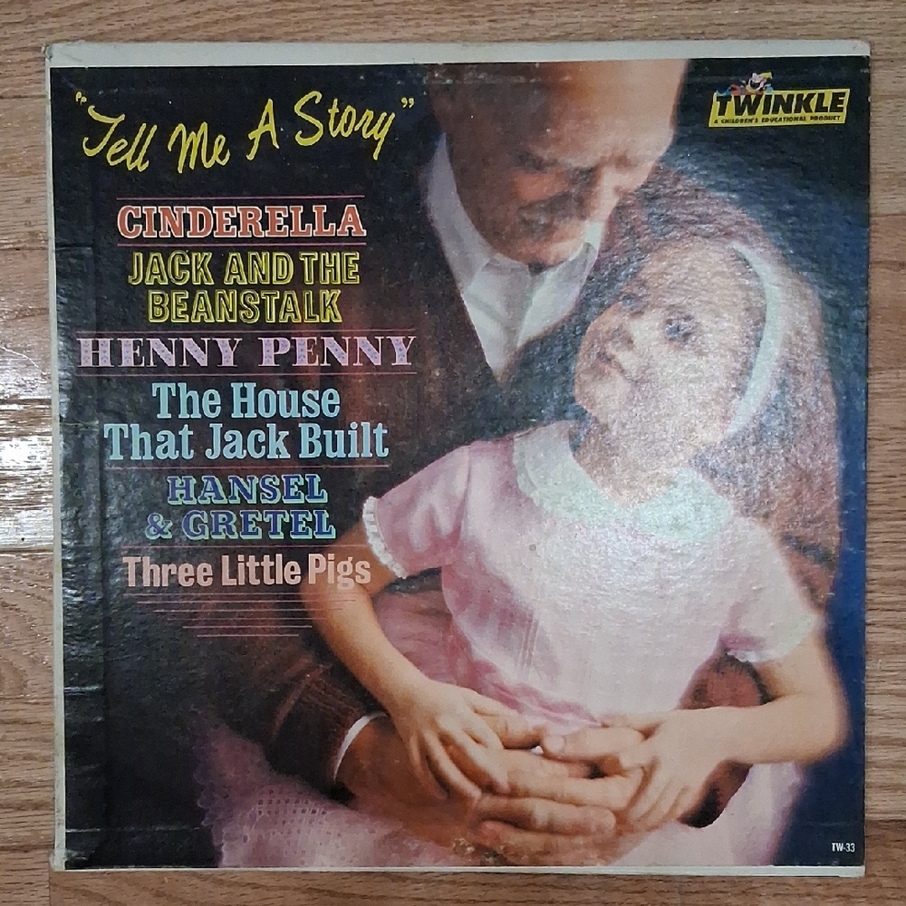 Twinkle Children's "Tell me a story" Vintage Vinyl Record- Rare!